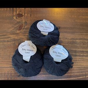Classic Elite Yarn - Silky Alpaca Lace - 3 Skeins NWT